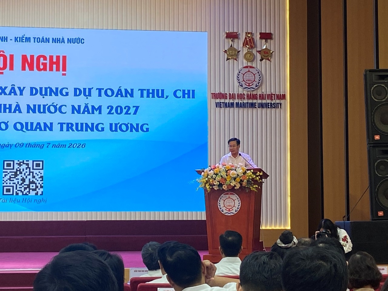 Hội nghị tập huấn công tác xây dựng dự toán thu, chi ngân sách nhà nước năm 2027 của các Bộ, cơ quan Trung ương