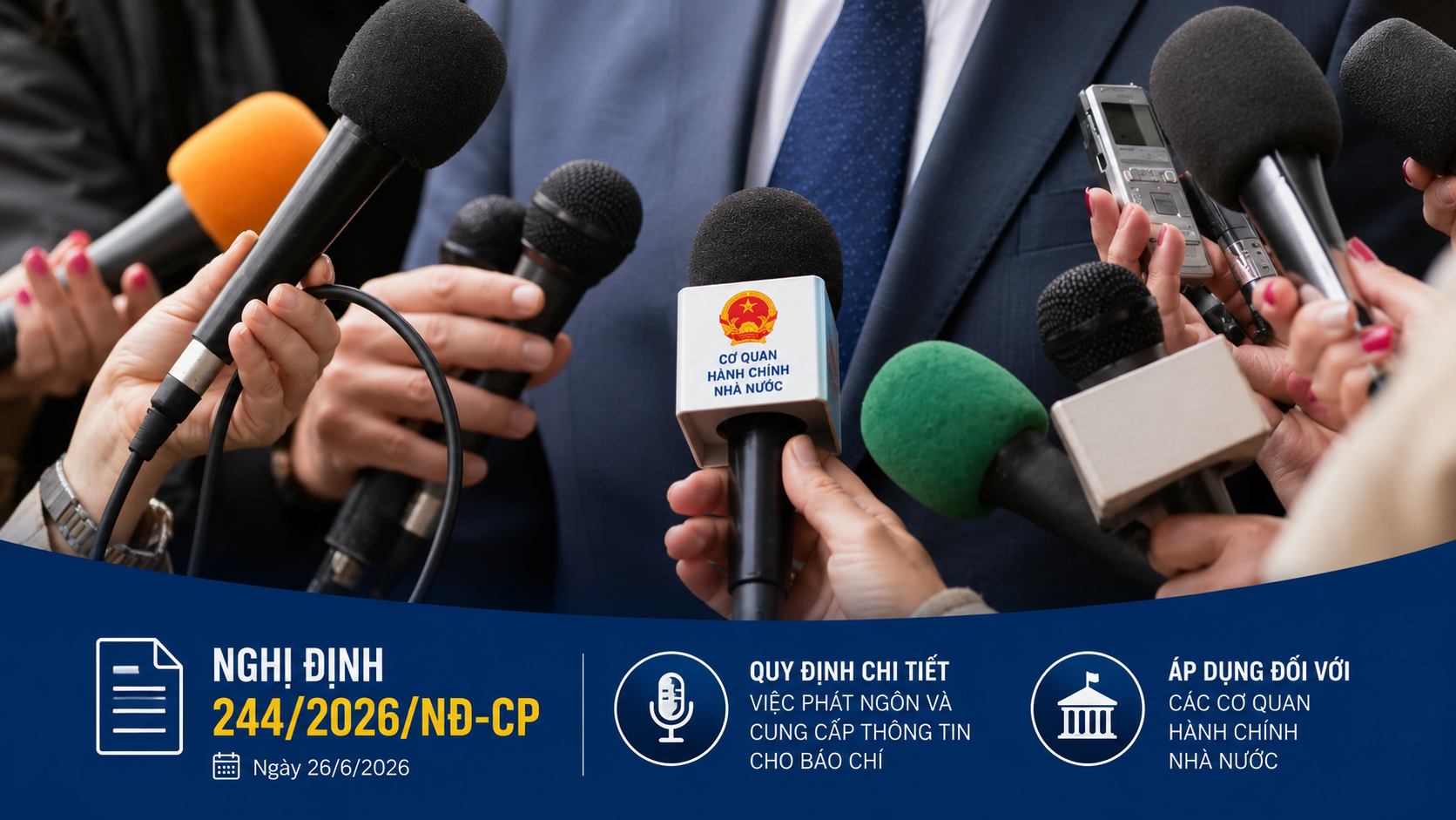 5 hình thức phát ngôn và cung cấp thông tin cho báo chí